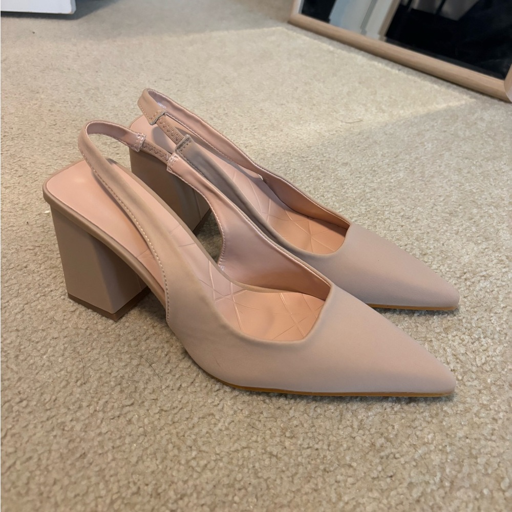 Nude heels
